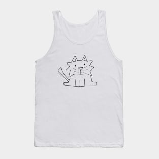 Content Kitten Tank Top